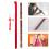 2Sets Durable Bamboo Flute Portable Chinese Instrument for Learning 9