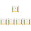 5Pcs Durable Acrylic Ant Case Multi-Color Ant Living Space Container 5