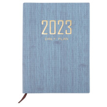 2Pcs Blue Personal Planner 2023 Monthly Schedule Book for Home Use
