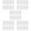 40Pcs Clear Empty Nail Oil Pen Holders Refillable Manicure Supply Tool 7