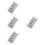 4Sets Rvs Herbruikbare Whiskey Stones Met Clip 3