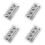 4Sets Rvs Herbruikbare Whiskey Stones Met Clip 5