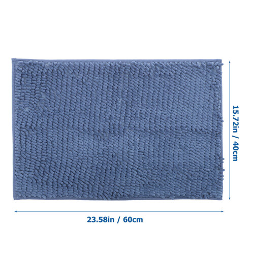 6Pcs Dark Blue Guinea Pig Pee Pads Washable Chenille Cage Liners 1