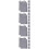 4Pcs Compact Grey Cable Organizer Storage Bag for Digital Accessories 10