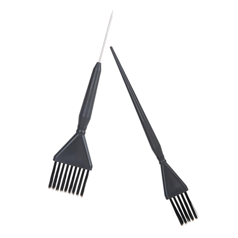 Hair Dye Brush Set with Comb, Professional Reusable Applicator Brushes for Precise Color Application