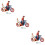 3St Wind Up Speelgoed Ijzer Vintage Multifunctioneel 8