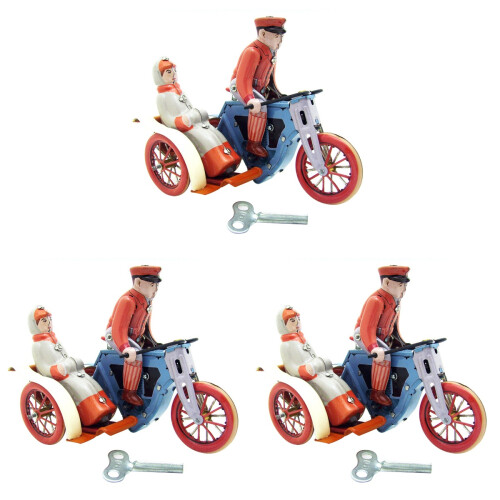3St Wind Up Speelgoed Ijzer Vintage Multifunctioneel 1