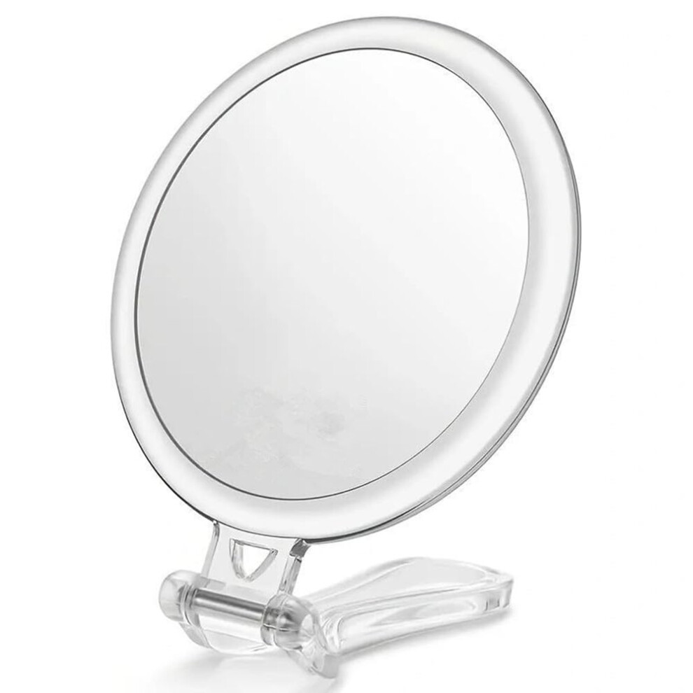 40x Magnifying Mirror with Handle, DualSided Foldable Travel Makeup Mirror for Precise Detailing