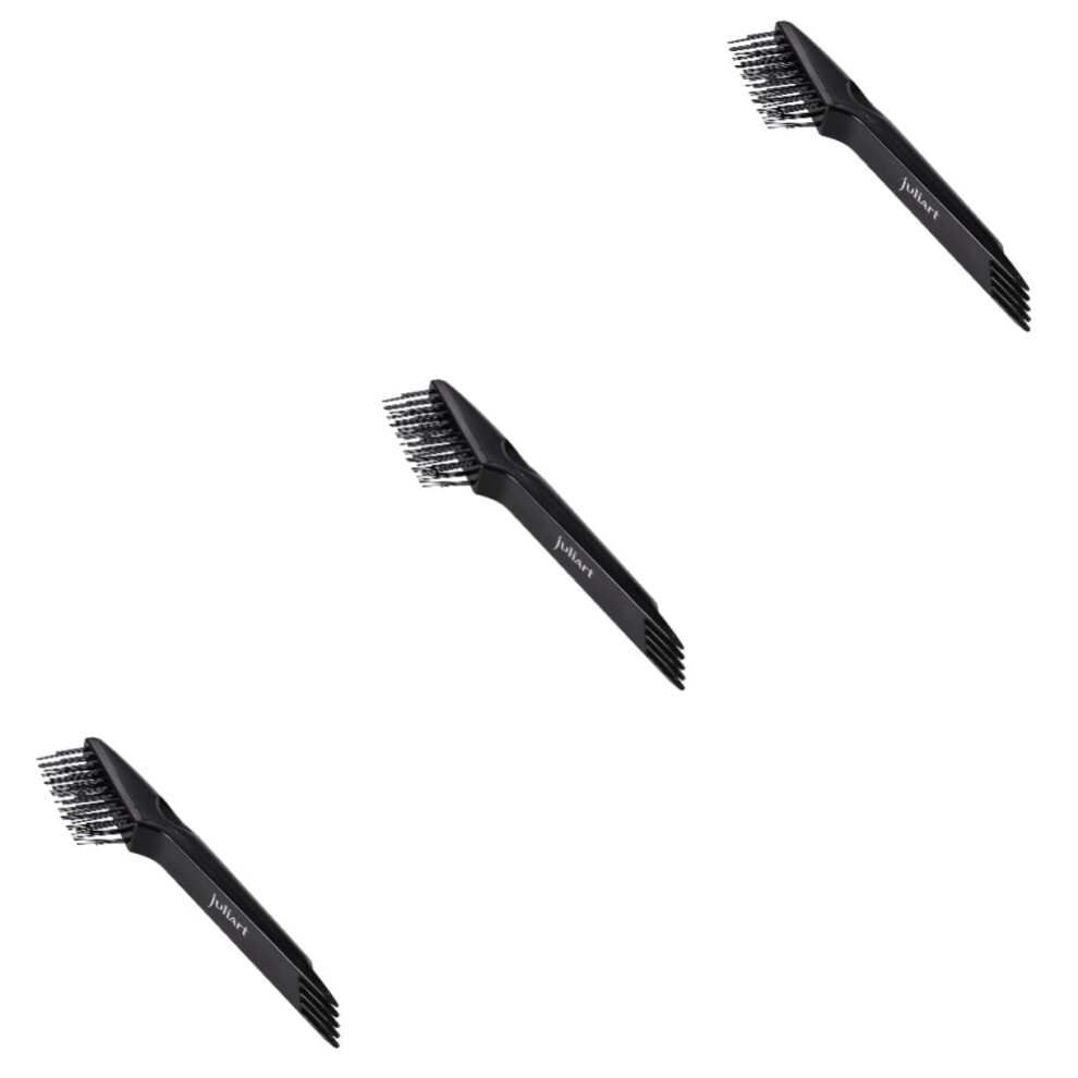 3pcs Hair Brush Cleaner and Comb Cleaning Tool with Quick Hair Removal for Salon and Home
