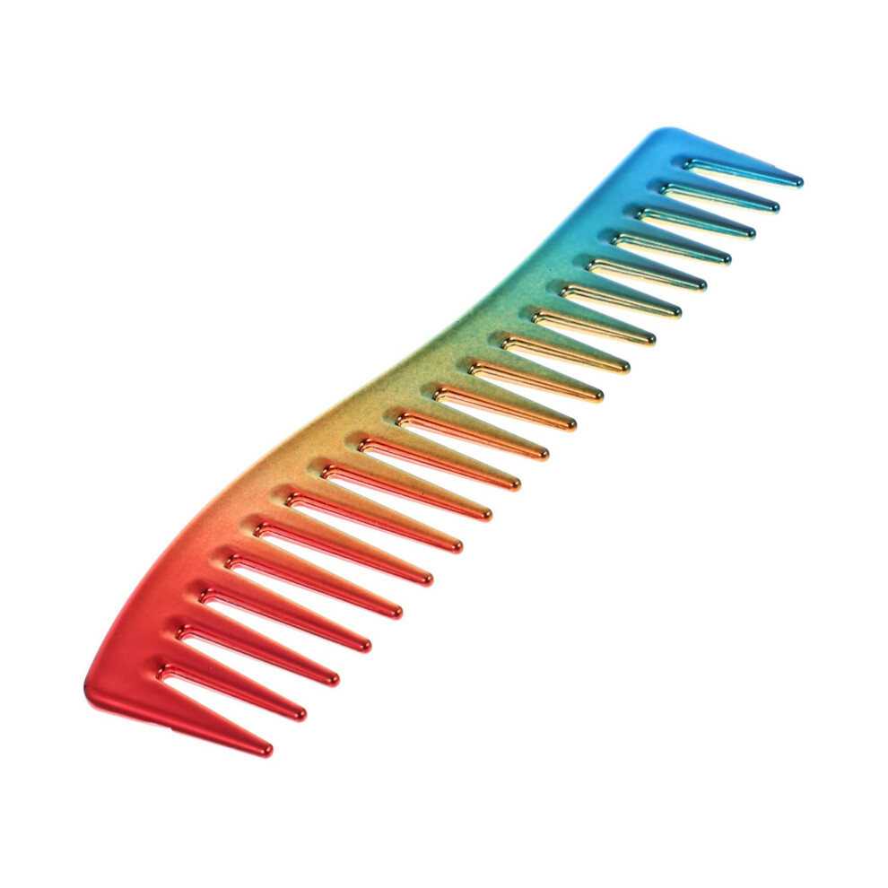 2pcs Wide Tooth Comb for Curly and Thick Hair, AntiStatic Detangling Comb for Smooth Styling
