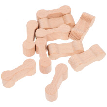 20Stk Holz Zugschienenverbinder Hundeknochen Kinder Modell
