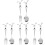 8Stk Kindergabel Set Mit Hasen Silber 4