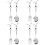 8Stk Kindergabel Set Mit Hasen Silber 7