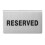 3Stk Sitzplatzkarte Reserviert Silber Für Restaurant 1