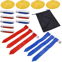 1Set Leichtes Football-Flaggengürtel-Set Mit Abs+pvc Für