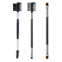 9Pièces Brosse Portable Noire Double-Embout Sourcils Et Cils Beauté