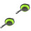 2 Pcs Vegetable Fruit Drain Washing Basket For Kitchen Green 3