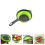 2 Pcs Vegetable Fruit Drain Washing Basket For Kitchen Green 8