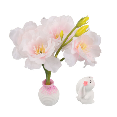 4 Pièces X 1 Ornement De Vase Simulé 2