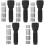 5Ensembles Kit Réparation Filetage Bougie Acier Car Multi Usage Auto 4