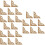 24Pièces Protège-Angles Solides En Laiton Style Chinois Pour Maison 7