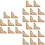 24Pièces Protège-Angles Solides En Laiton Style Chinois Pour Maison 6