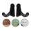 5Paires Stand Batte Baseball Pour Maison En Transparent 10