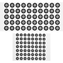 106 Pièces Autocollants De Repérage Pour Numérisation 3D