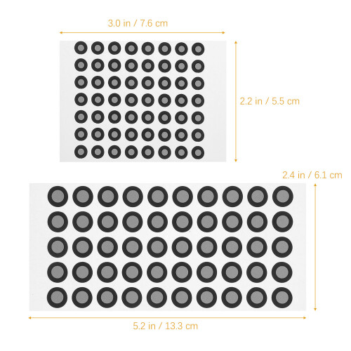 106 Pièces Autocollants De Repérage Pour Numérisation 3D 1