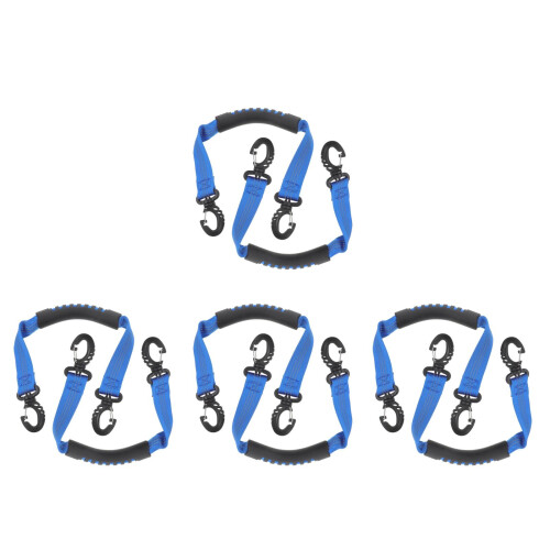8Pièces Bandes Nylon Fixation Ski Résistance Usure 1
