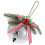 3Pcs Silver Xmas Bells DIY Christmas Tree Hanging Decor 1