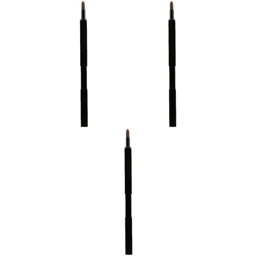 3Pièces Pinceaux Rétractables Pour Beauté Salon 2