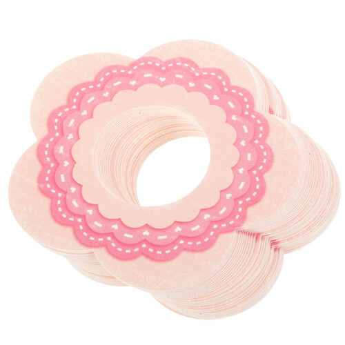 400Pièces Porte- Papier Rose, Décor Protection Goutte 2