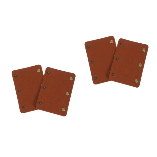 4Pièces Housses Cuir PU Clair Usage 1