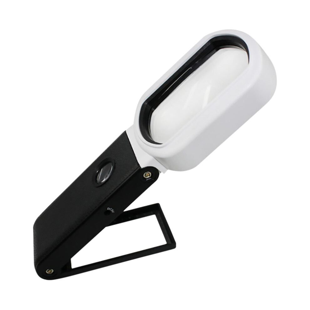 Villcase Light 14Sets Durable Abs Folding Magnifier With Acrylic Lens And Led