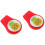 2Pièces Golf Clip Chapeau Silicone Design Soigné 6