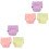 6Pièces Pantalons Couches Assortis Absorbants Confortables 3