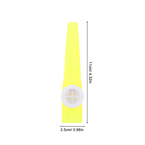 48Pièces Kazoos Multicolores Simple Pour Éducation Précoce Enfants 1