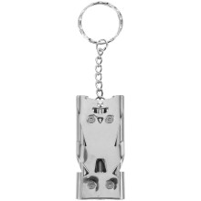 Sifflet Portable Argenté Acier Fonctionnel
