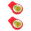 2Pièces Golf Clip Chapeau Silicone Design Soigné 7
