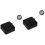 2Pièces Verrous De Câbles Rétractables Noir Usage Durable 6