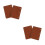 4Pièces Housses Cuir PU Clair Usage 3