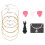 1Ensemble Kit Accessoires Guitare Cordes De Remplacement Solide Coloré 10