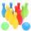 3Pièces Jeu De Bowling Enfants Éducatif Odeur 9