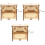3 Ensembles De En Bois Boîte À Piano Jouet 3