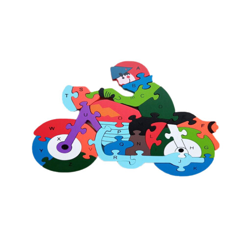 Puzzle 3D 26 Pièces Anglaises Pour Enfants