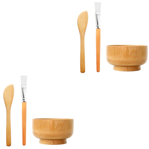 2Ensembles Outils DIY Bois Naturel Compact Pour 2