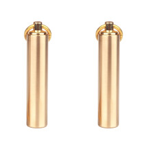 1Set Waterdichte Gele Brass Houder Voor Sleutels En Medicatie