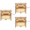 3 Ensembles De En Bois Boîte À Piano Jouet 6