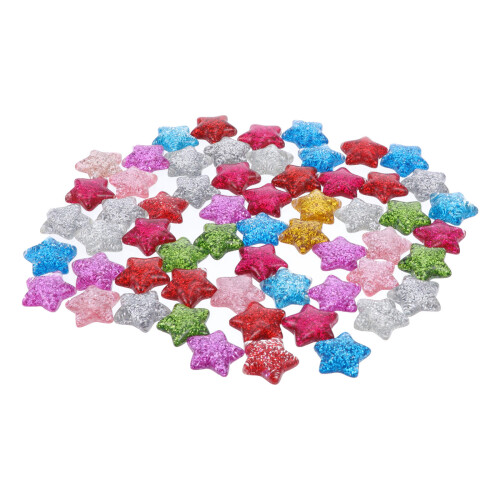 120Pièces Perles Étoile Artisanales Décoratives Variées